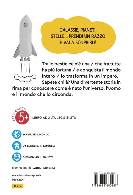 L'universo in rima. Ediz. ad alta leggibilità - Amedeo Romeo - 2