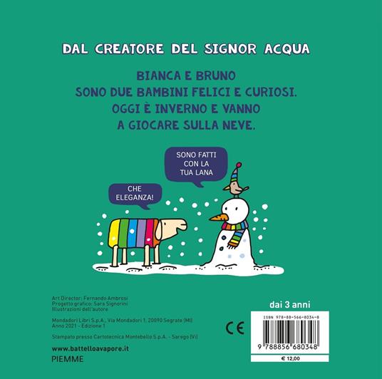Bianca e Bruno. Storia d'inverno. Ediz. a colori - Agostino Traini - 2