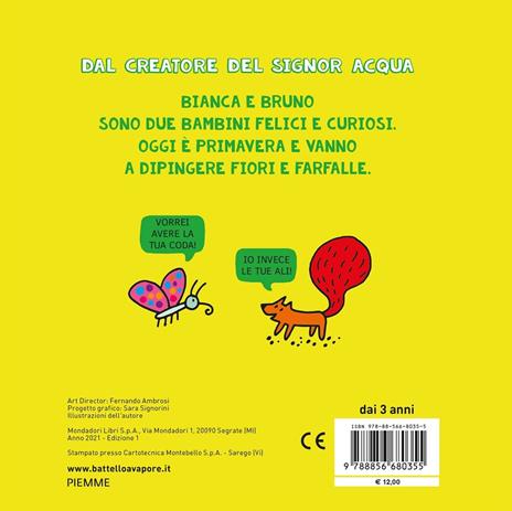 Bianca e Bruno. Storia di primavera. Ediz. a colori - Agostino Traini - 2