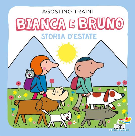 Bianca e Bruno. Storia d'estate. Ediz. a colori - Agostino Traini - copertina