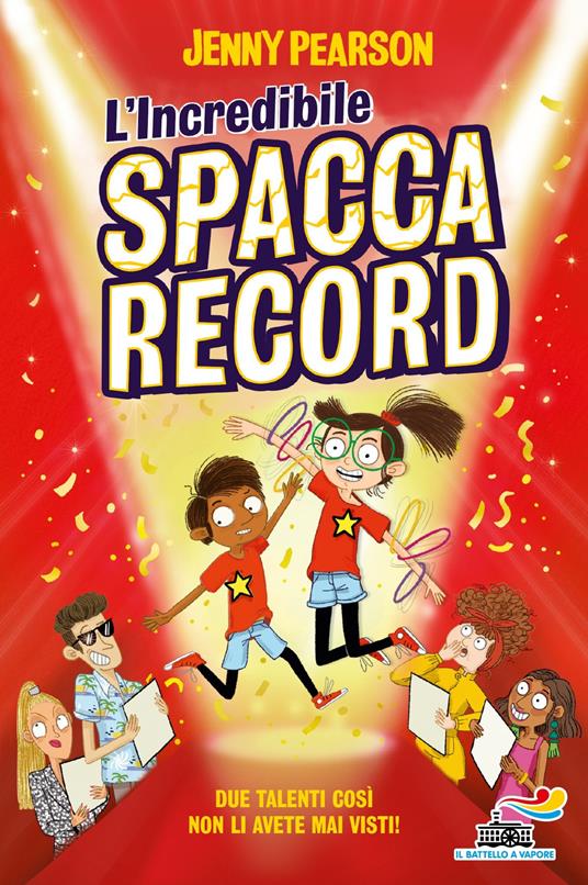 L'incredibile spaccarecord - Jenny Pearson - copertina