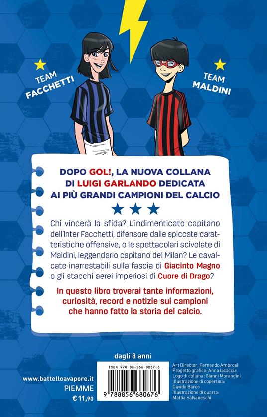 Facchetti vs Maldini. Champions - Luigi Garlando - 2