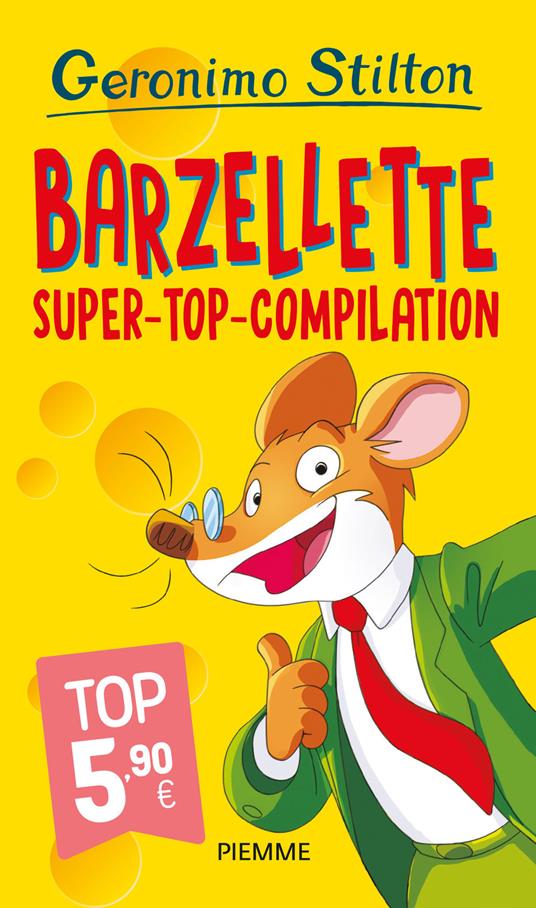 Barzellette. Super-top-compilation - Geronimo Stilton - copertina