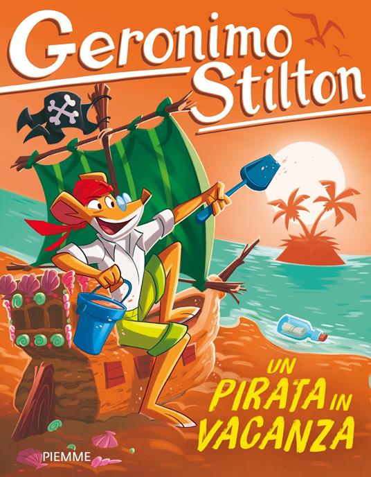 Un pirata in vacanza - Geronimo Stilton - copertina