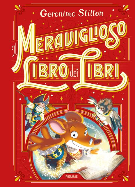 Il meraviglioso libro dei libri - Geronimo Stilton - copertina