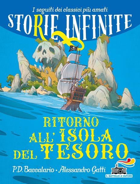 Ritorno all'isola del tesoro. Storie infinite - Pierdomenico Baccalario,Alessandro Gatti - copertina
