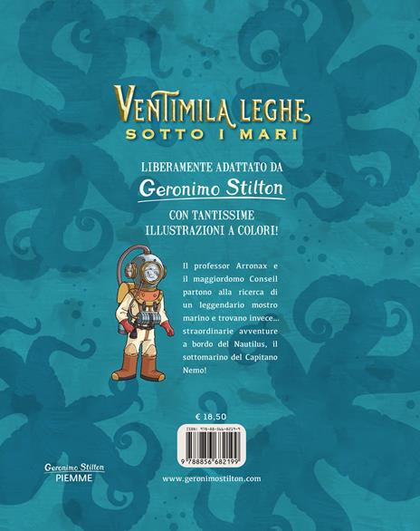 Ventimila leghe sotto i mari di Jules Verne. Ediz. a colori - Geronimo Stilton - 2