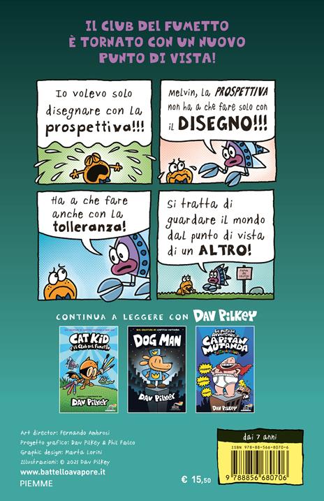Cat Kid. Il club del fumetto. Viva le differenze!  - Dav Pilkey - 2