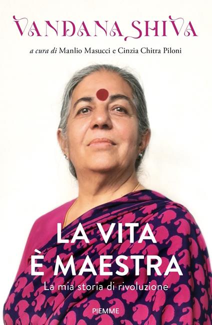 La vita è maestra - Vandana Shiva - copertina