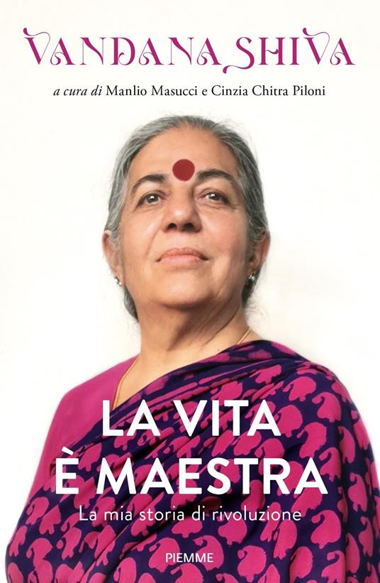 La vita è maestra - Vandana Shiva - copertina