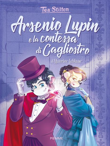 Arsenio Lupin e la contessa di Cagliostro - Tea Stilton - copertina