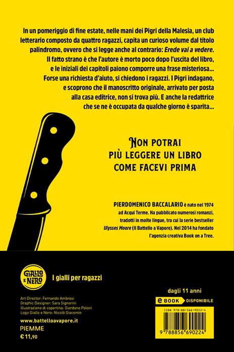 Questo libro contiene un delitto - Pierdomenico Baccalario - 2