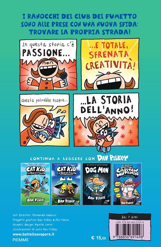 Scopri il tuo talento! Cat Kid e il club del fumetto - Dav Pilkey - 2