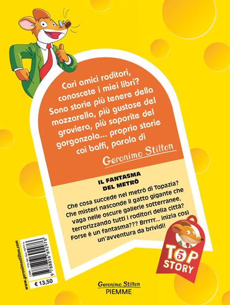 Il fantasma del metrò. Top story - Geronimo Stilton - 2