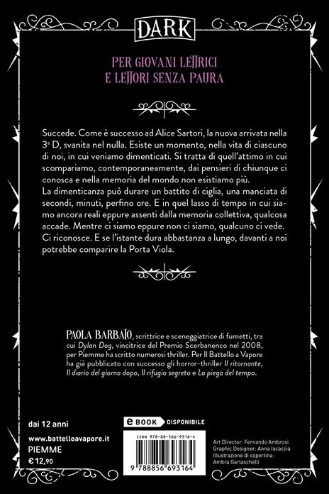 La porta viola. Dark - Paola Barbato - 2