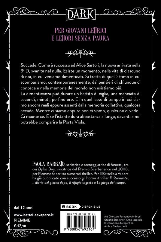 La porta viola. Dark - Paola Barbato - 2