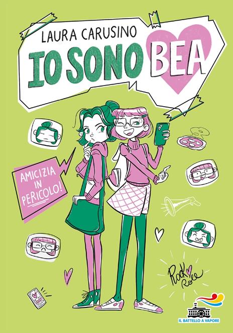 Amicizia in pericolo. Io sono Bea - Laura Carusino - copertina