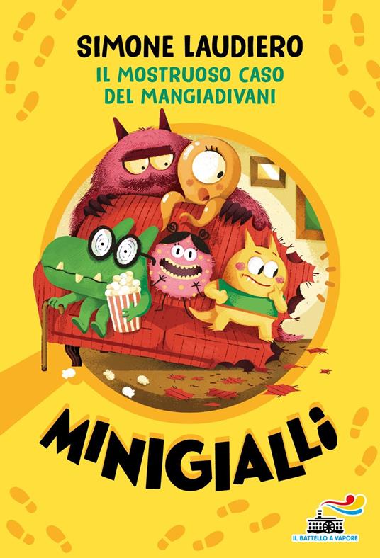 Il mostruoso caso del mangiadivani. Minigialli - Simone Laudiero - copertina