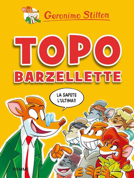 Topo barzellette - Geronimo Stilton - copertina