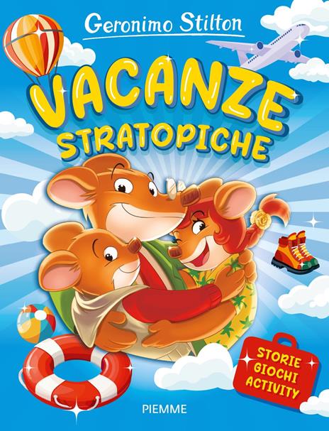 Vacanze stratopiche - Geronimo Stilton - copertina
