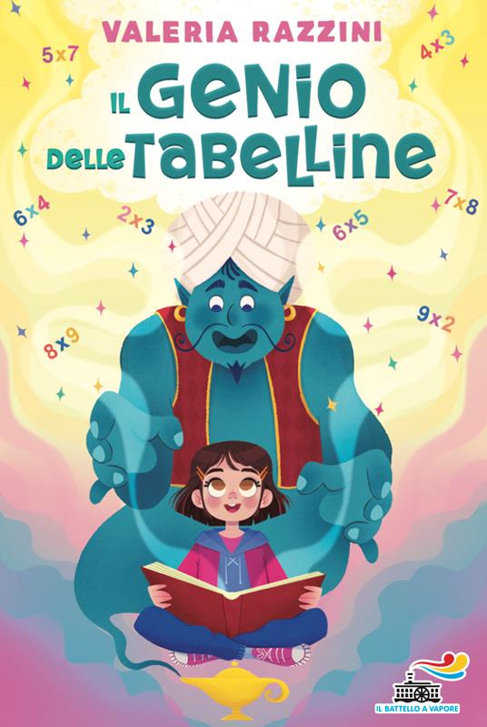 Il genio delle tabelline - Valeria Razzini - copertina