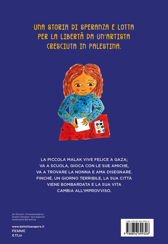 Una colomba nel cielo di Gaza - Malak Mattar - 2