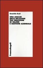 Un' analisi delle relazioni tra creazione di valore e gestione aziendale