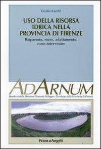 Uso della risora idrica nella provincia di Firenze. Risparmio, riuso, adattamento: come intervenire - Cecilia Caretti - copertina