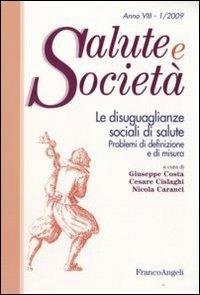 Le disuguaglianze sociali di salute. Problemi di definizione e di misura - copertina