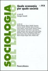 Quale economia per quale società - copertina