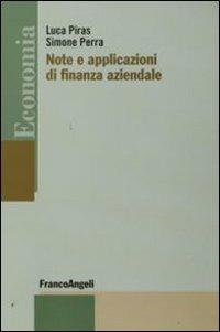 Note e applicazioni di finanza aziendale - Luca Piras,Simone Perra - copertina
