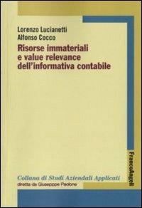 Risorse immateriali e value relevance dell'informativa contabile - Lorenzo Lucianetti,Alfonso Cocco - copertina