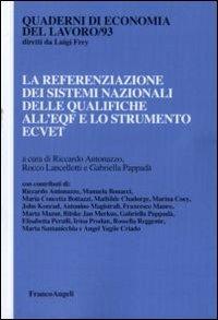 La referenziazione dei sistemi nazionali delle qualifiche all'EQF e lo strumento ECVET - copertina