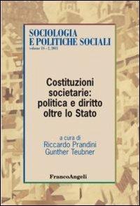 Costituzioni societarie: politica e diritto oltre lo Stato - copertina