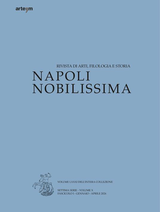 Napoli nobilissima. Rivista di arti, filologia e storia. Settima serie (2024). Vol. 1: Gennaio-aprile - copertina