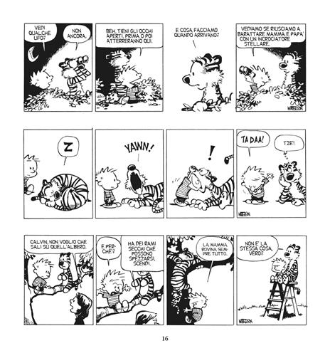 C'è qualcosa che sbava sotto il letto. Calvin & Hobbes - Bill Watterson - 2