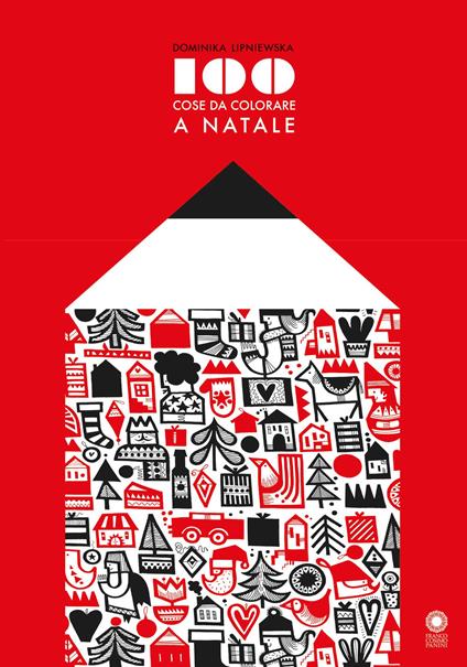 100 cose di Natale da colorare. Ediz. illustrata - Dominika Lipniewska - copertina