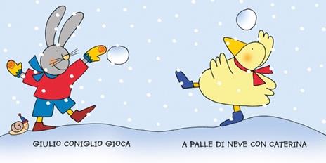 Giulio Coniglio e la neve. Ediz. a colori - Nicoletta Costa - 3