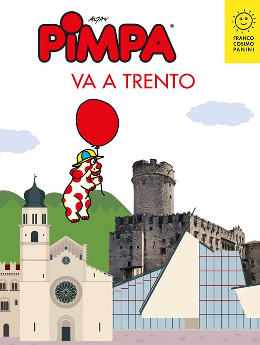 Pimpa va a Trento. Ediz. a colori. Con Libro o pacchetto di cartoline - Altan - copertina