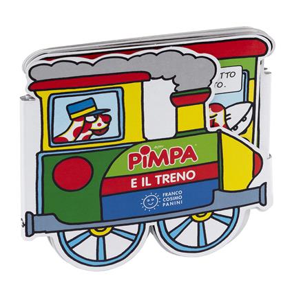 Pimpa e il treno. Ediz. a colori - copertina