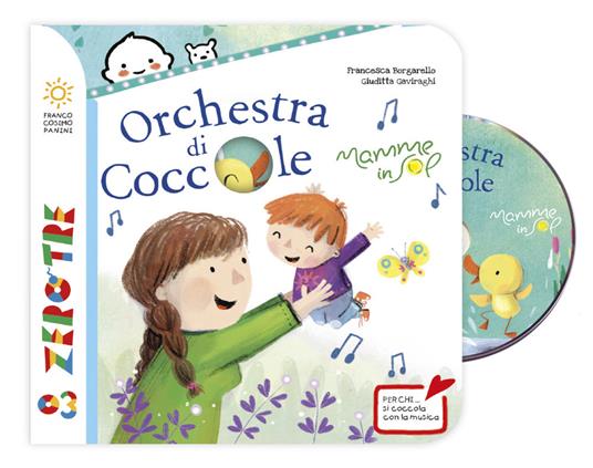 Orchestra di coccole. Ediz. a colori. Con CD Audio. Con QR Code per contenuti musicali - Francesca Borgarello - copertina