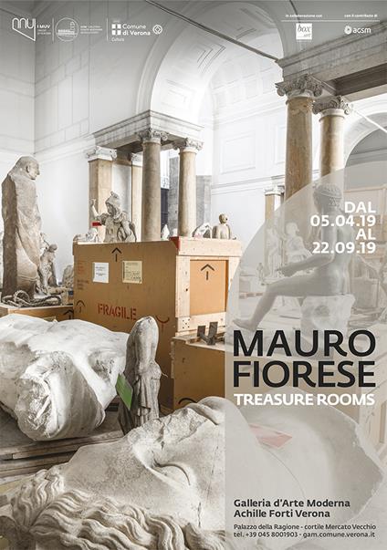 Mauro Fiorese. Treasure rooms. Catalogo della mostra (Verona, 5 aprile-2 settembre 2019). Ediz. italiana e inglese - copertina