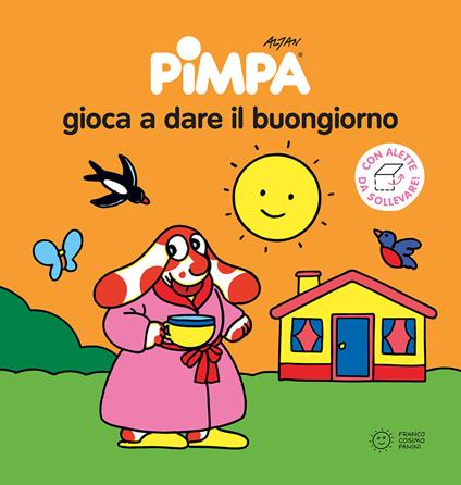 Pimpa gioca a dare al buongiorno. Ediz. illustrata - Altan - copertina
