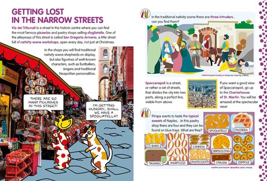 Pimpa goes to Naples. A city guide for kids. Ediz. a spirale - Altan - 2