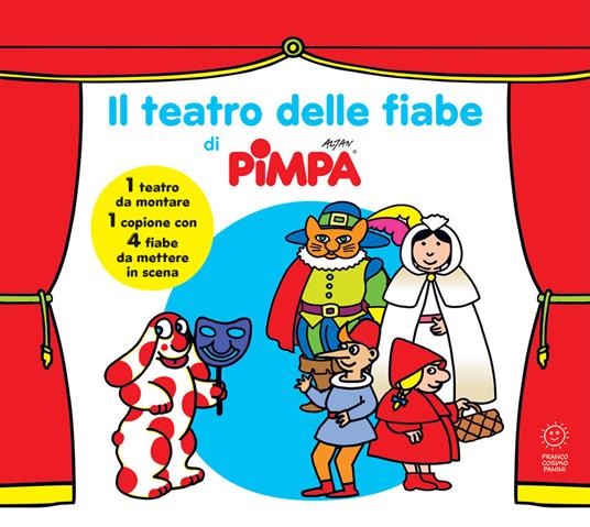 Il teatro delle fiabe di Pimpa. Ediz. a colori - Altan - copertina