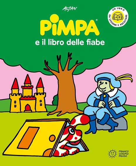 Pimpa e il libro delle fiabe. Ediz. a colori. Con QR code per ascoltare le storia - Altan - copertina