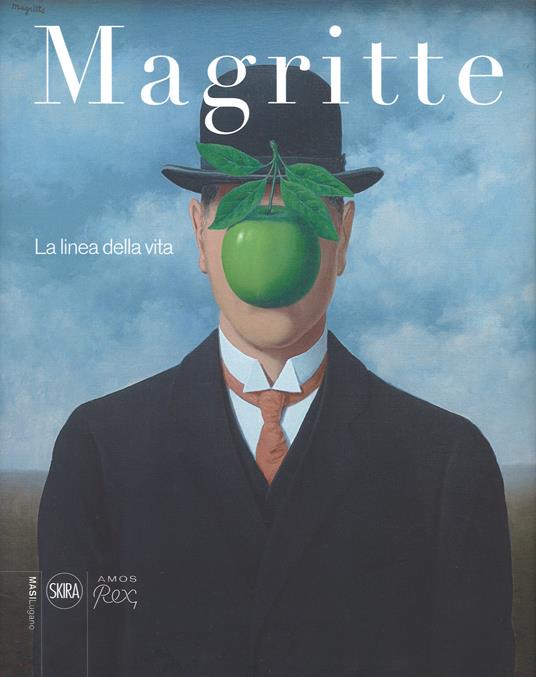 Magritte. La linea della vita. Ediz. a colori - copertina