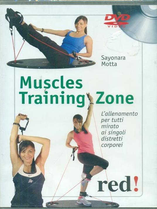 Muscles training zone. DVD - Sayonara Motta - copertina