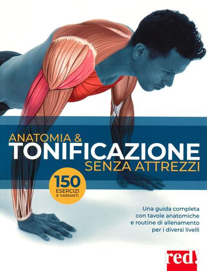 Anatomia & tonificazione senza attrezzi. Ediz. a colori - Guillermo Seijas - copertina