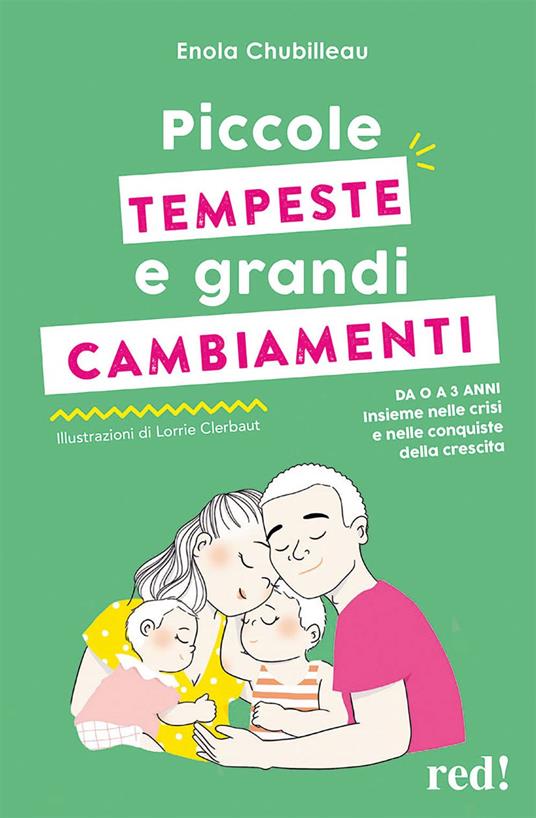 Piccole tempeste e grandi cambiamenti. Da 0 a 3 anni insieme nelle crisi e nelle conquiste della crescita - Enola Chubilleau - copertina